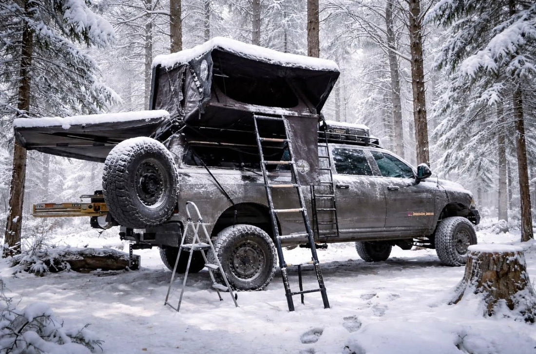 Cold Weather Rooftop Tent Camping Tips: Stay Warm, Comfortable & Safe