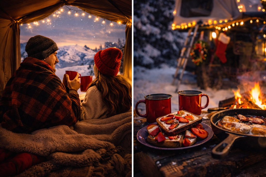 Christmas Camping: A Cozy Holiday Above the Ground ✅🎄